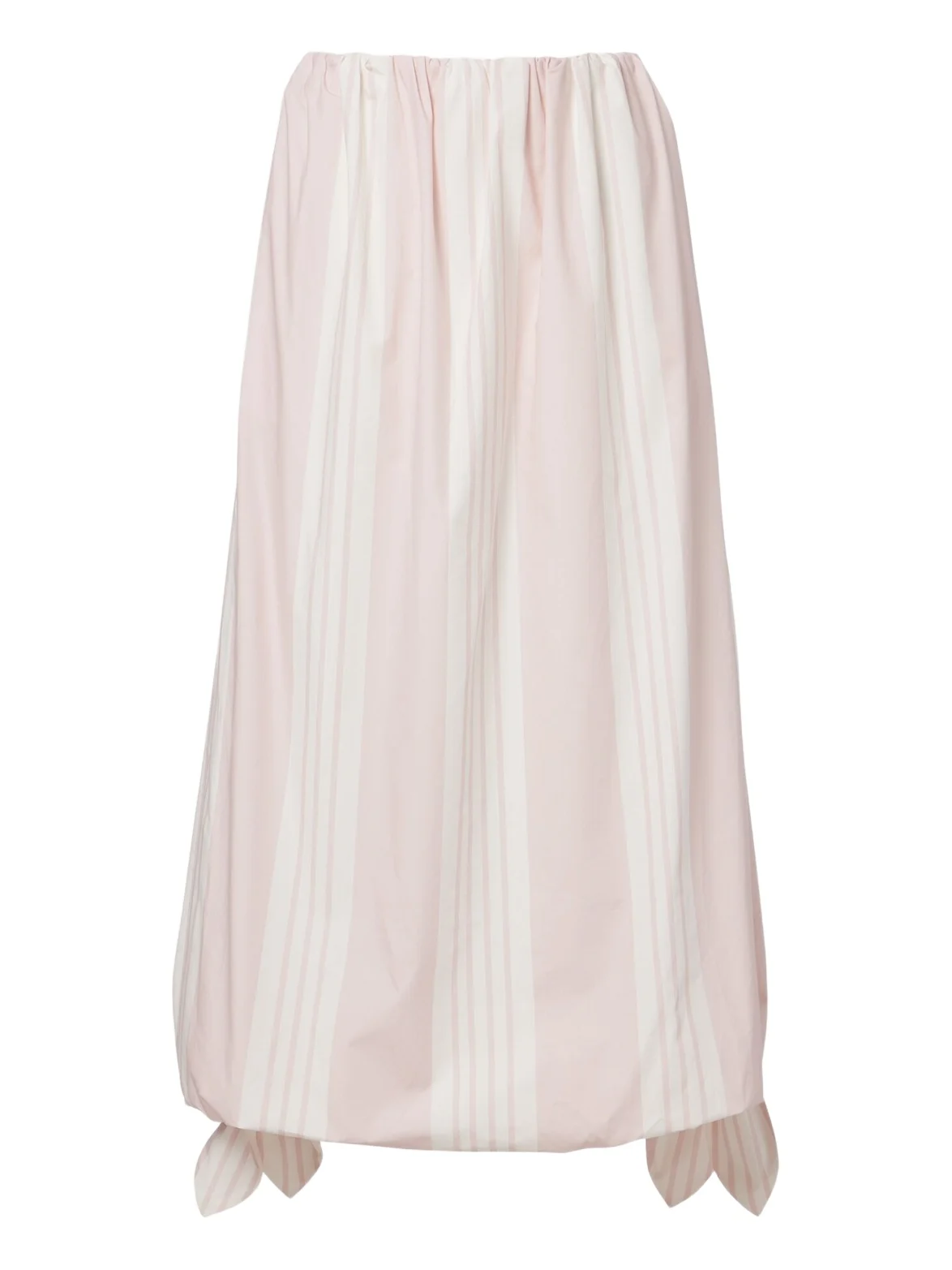 Rosie striped cotton midi skirt Rosie striped cotton midi skirt