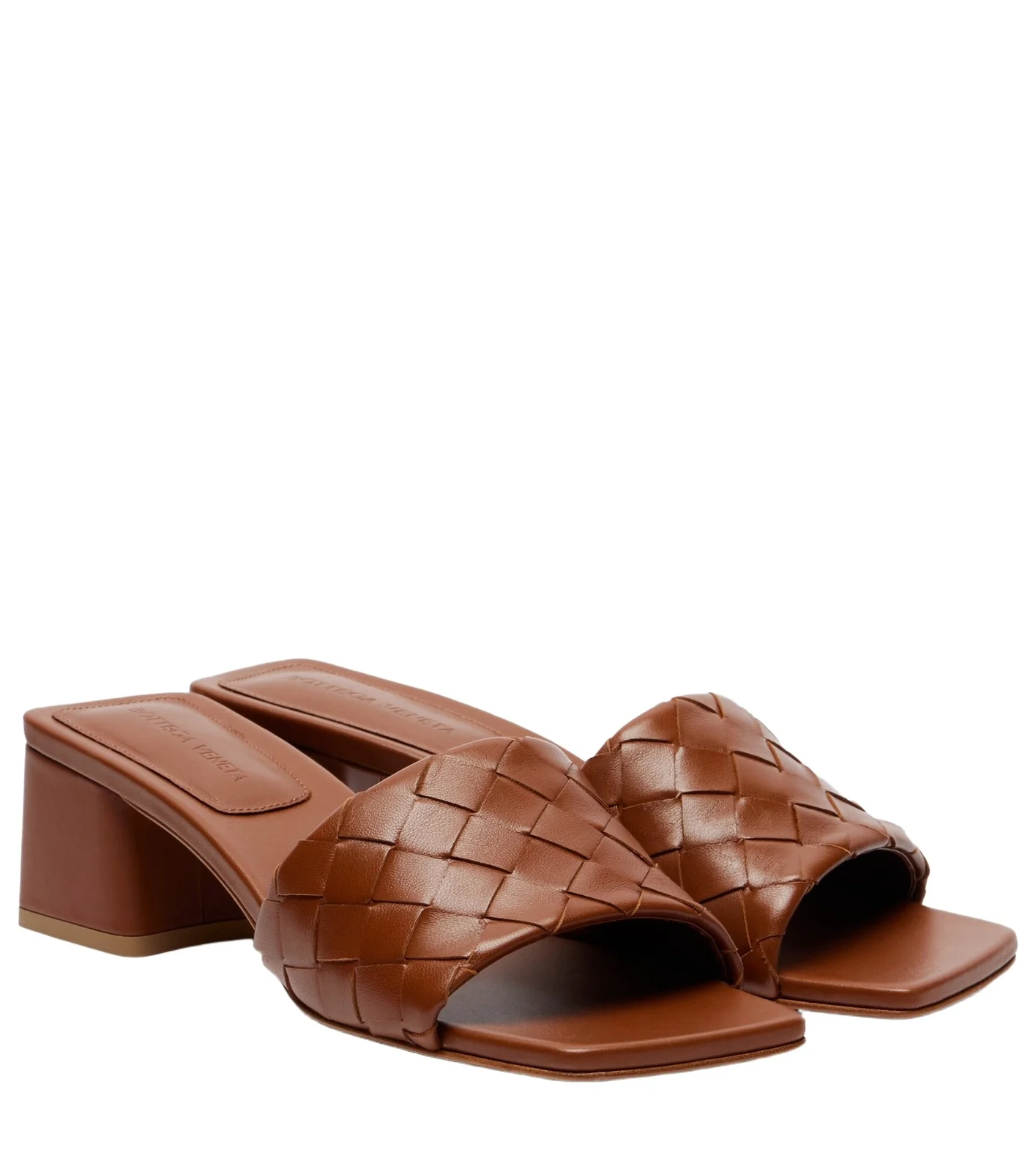Parco Intrecciato leather mules Parco Intrecciato leather mules