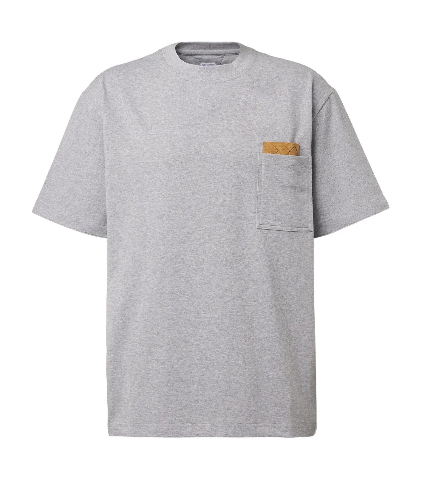 Intrecciato cotton-blend jersey T-shirt
