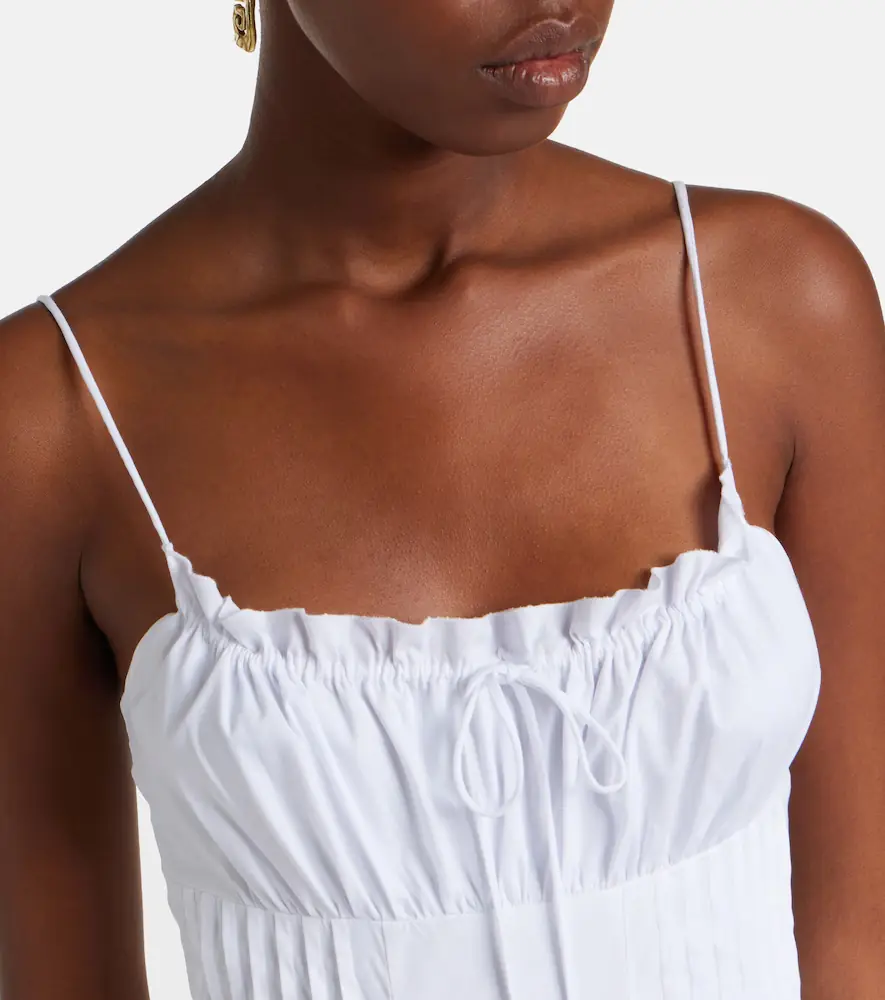 Staud Margi cotton poplin maxi dress | Thumbnail 2