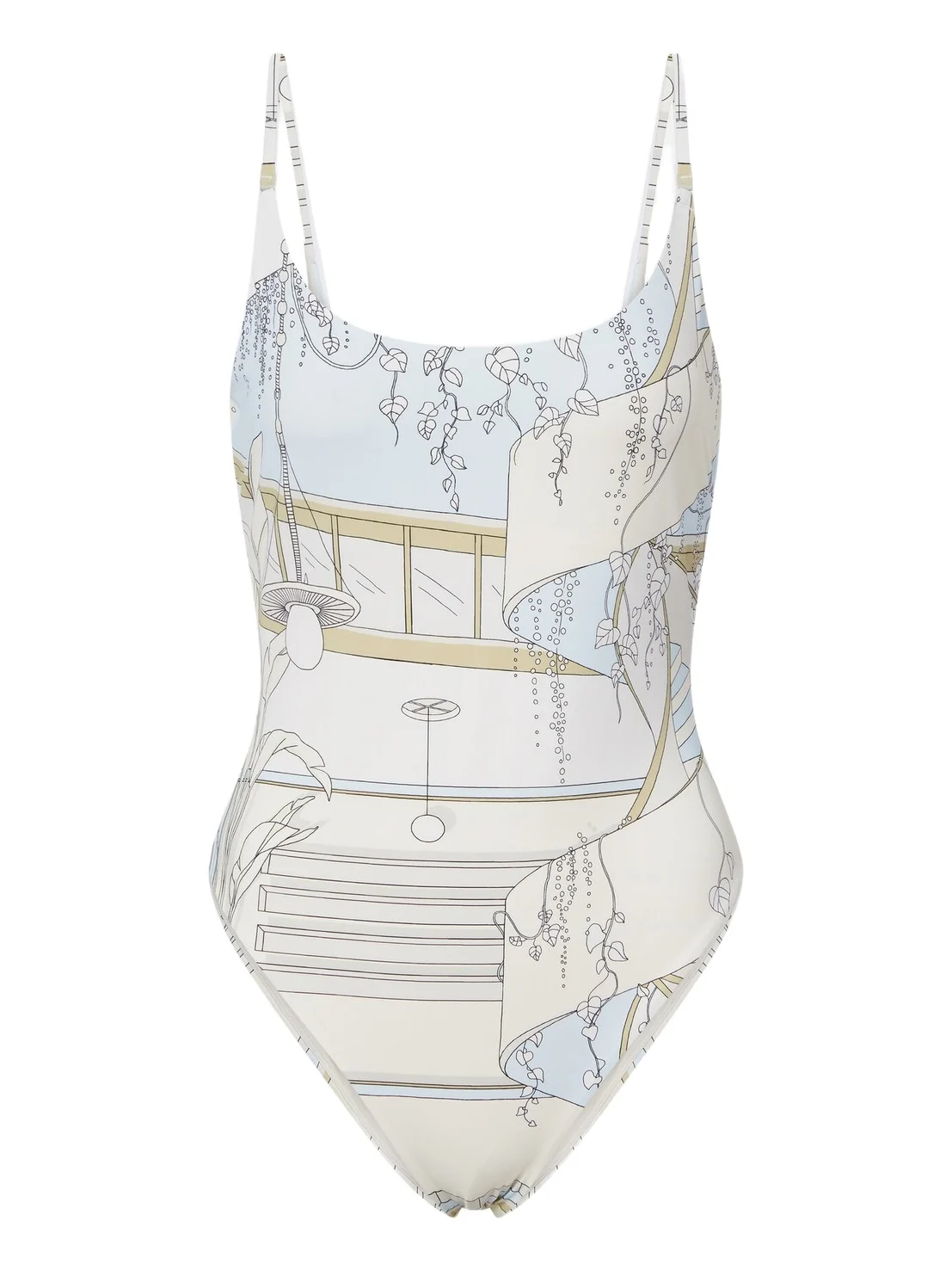 Printed swimsuit Printed swimsuit