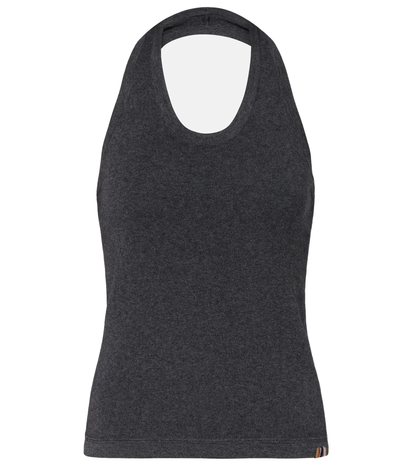 N°409 Jerry halterneck cotton and cashmere top N°409 Jerry halterneck cotton and cashmere top