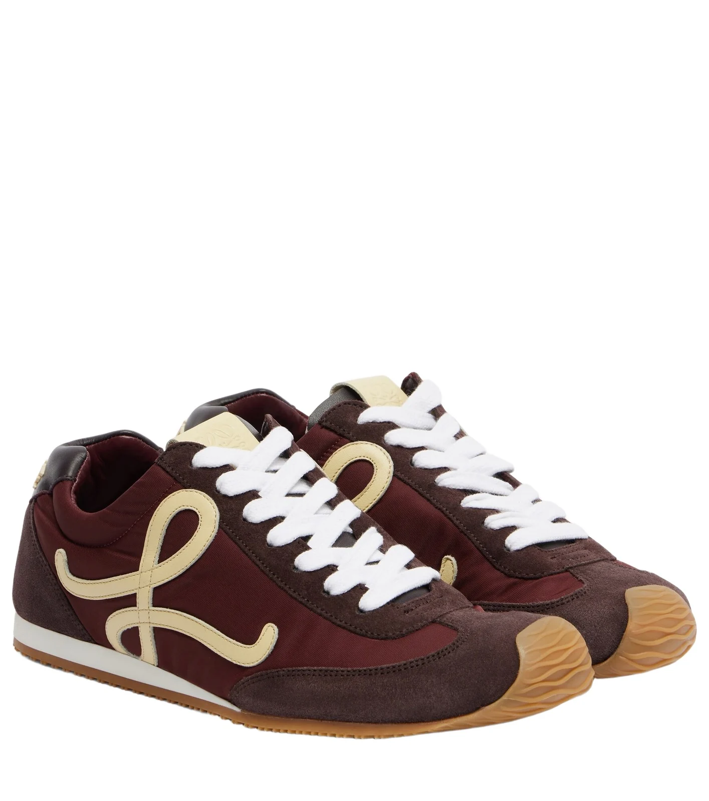 Ballet Runner 2.0 suede-trimmed sneakers Ballet Runner 2.0 suede-trimmed sneakers