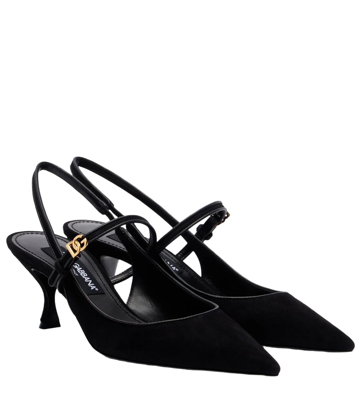 Suede slingback pumps Suede slingback pumps
