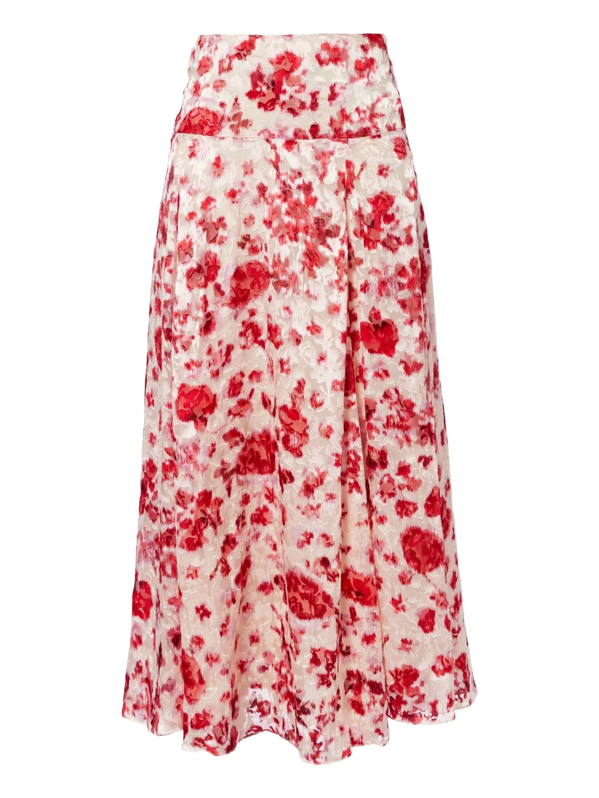 Hilza floral jacquard maxi skirt Hilza floral jacquard maxi skirt