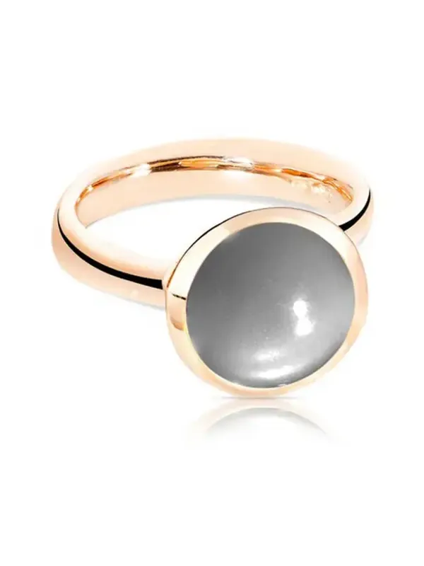 Moonstone Large Bouton Ring