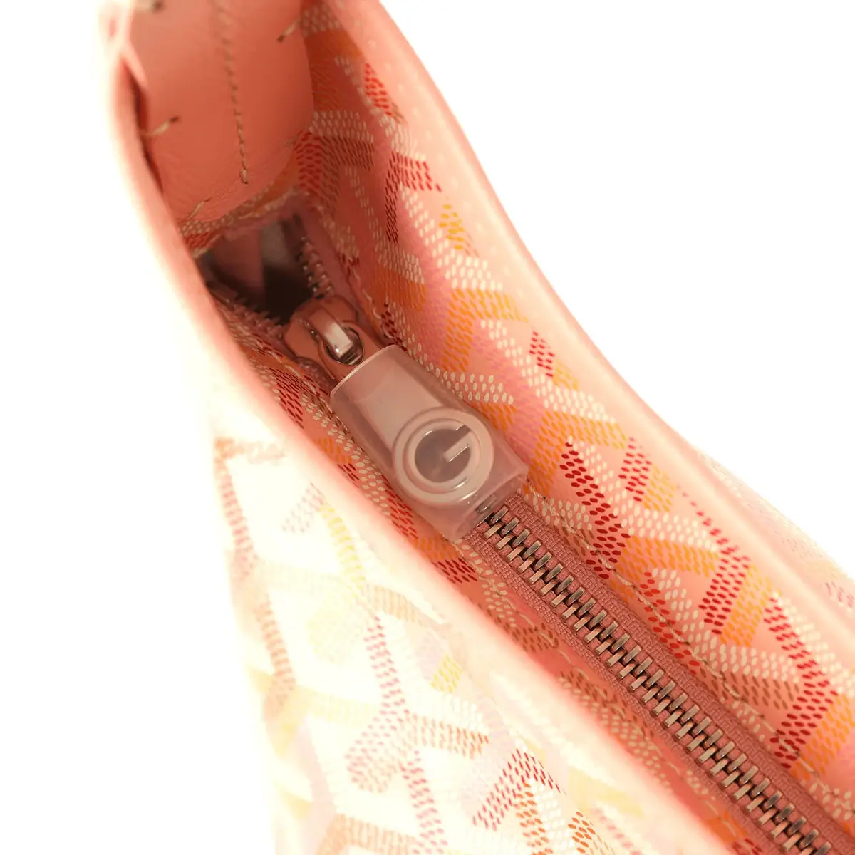 goyard Goyard Goyardine Powder Pink Boheme Hobo Bag Palladium Hardware | Thumbnail 7 goyard Goyard Goyardine Powder Pink Boheme Hobo Bag Palladium Hardware | Thumbnail 7