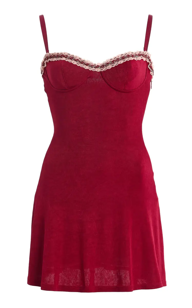 Mirror Palais Ruffled Chiffon Mini Dress | Thumbnail 8 Mirror Palais Ruffled Chiffon Mini Dress | Thumbnail 8