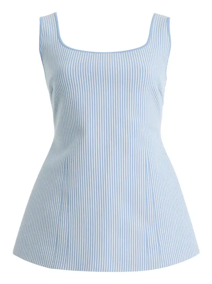 HIGH SPORT Exclusive Inna Seersucker Top