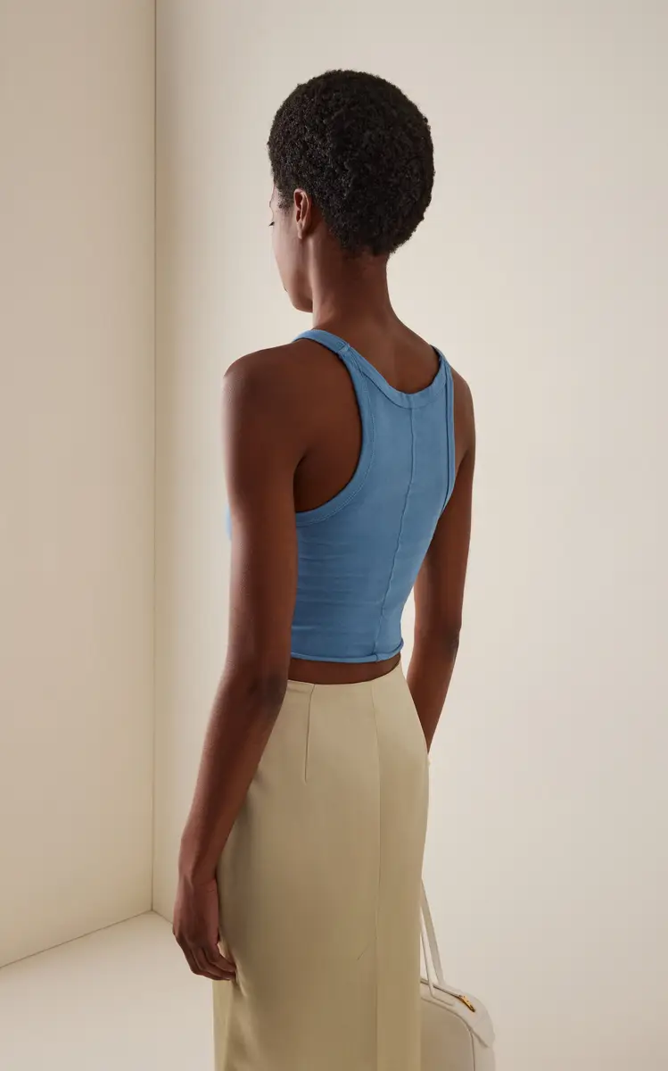 Les Tien Exlusive Tai Cotton Tank Top | Thumbnail 4 Les Tien Exlusive Tai Cotton Tank Top | Thumbnail 4