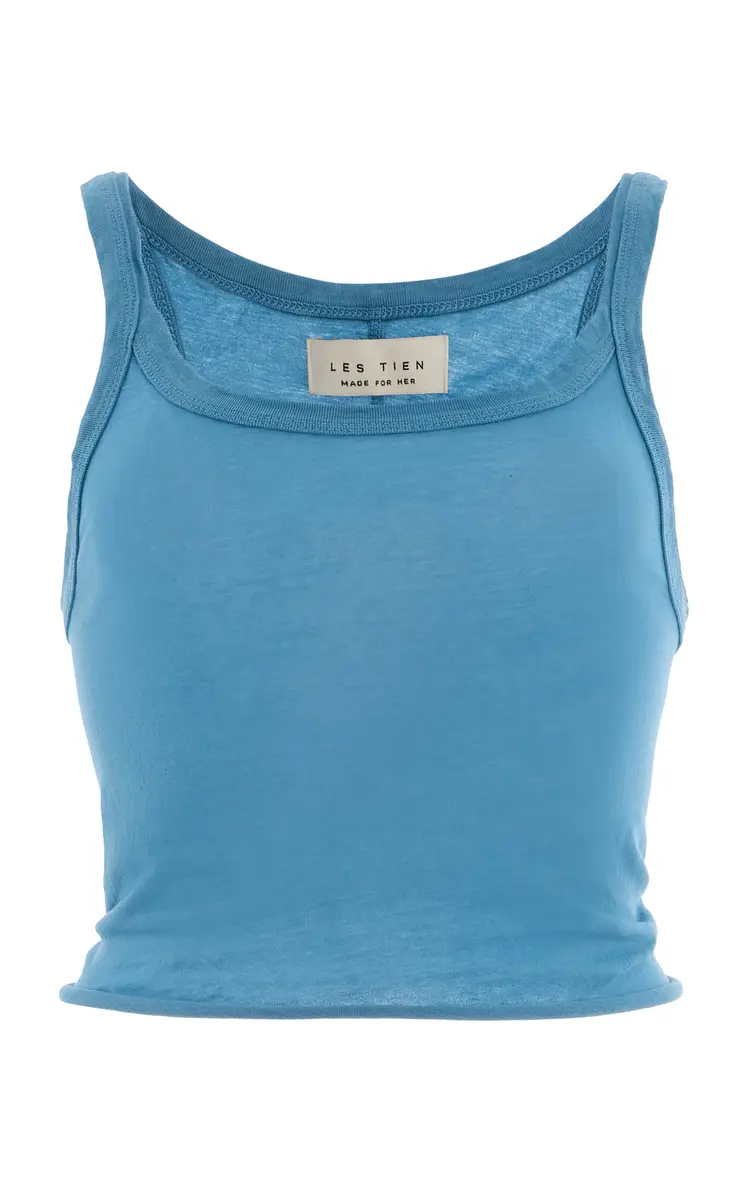 Les Tien Exlusive Tai Cotton Tank Top | Image 1 Les Tien Exlusive Tai Cotton Tank Top | Image 1