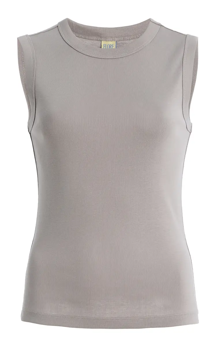 FLORE FLORE Esme Cotton Tank Top | Thumbnail 2