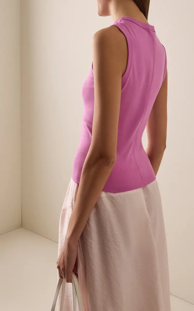 FLORE FLORE Esme Cotton Tank Top | Thumbnail 6