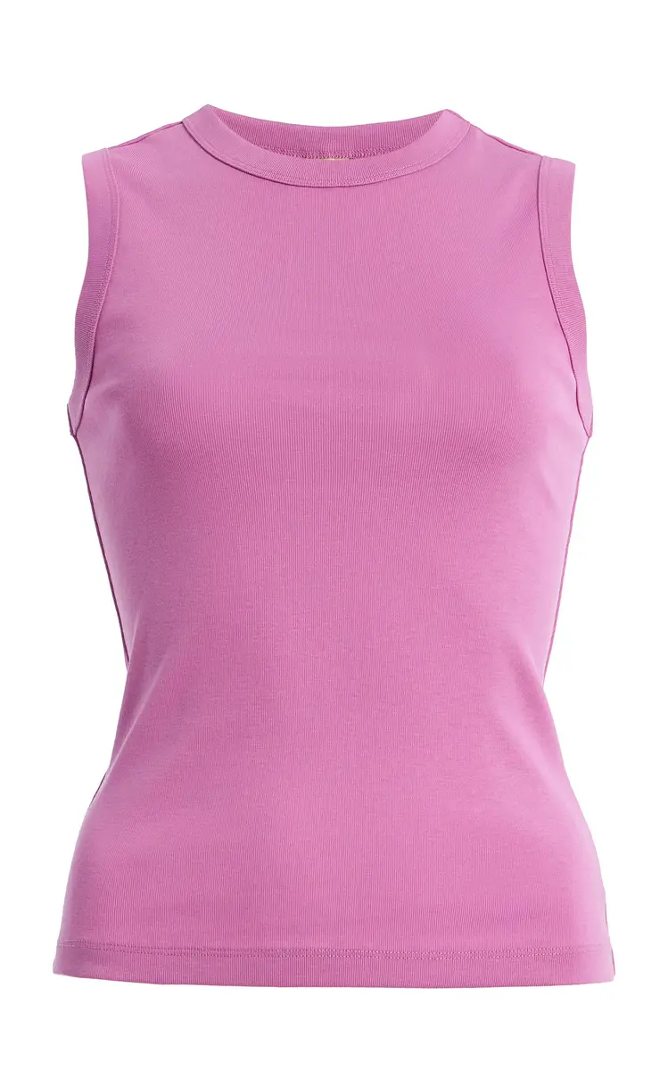 Flore Flore Esme Cotton Tank Top | Image 1 Flore Flore Esme Cotton Tank Top | Image 1