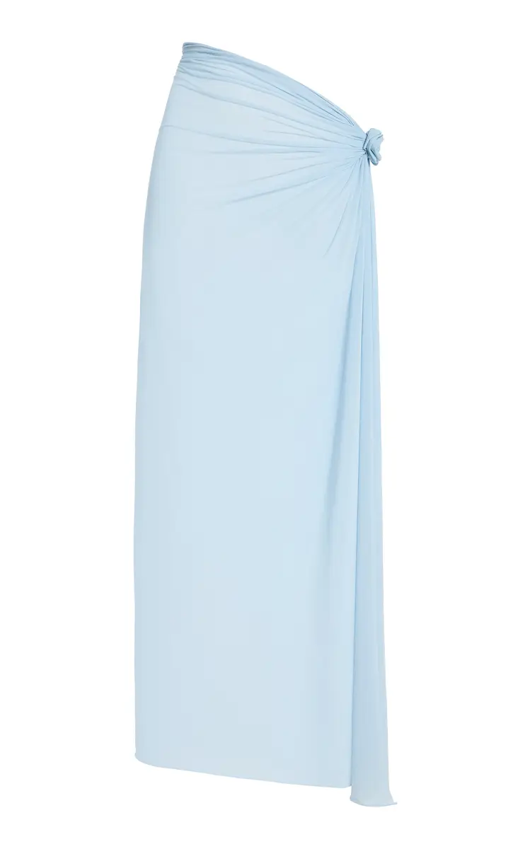 Maygel Coronel Pollera Sarong Jersey Maxi Skirt | Image 1 Maygel Coronel Pollera Sarong Jersey Maxi Skirt | Image 1