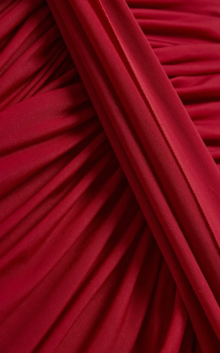 Maygel Coronel Mater Ruched Jersey Maxi Dress | Thumbnail 5 Maygel Coronel Mater Ruched Jersey Maxi Dress | Thumbnail 5