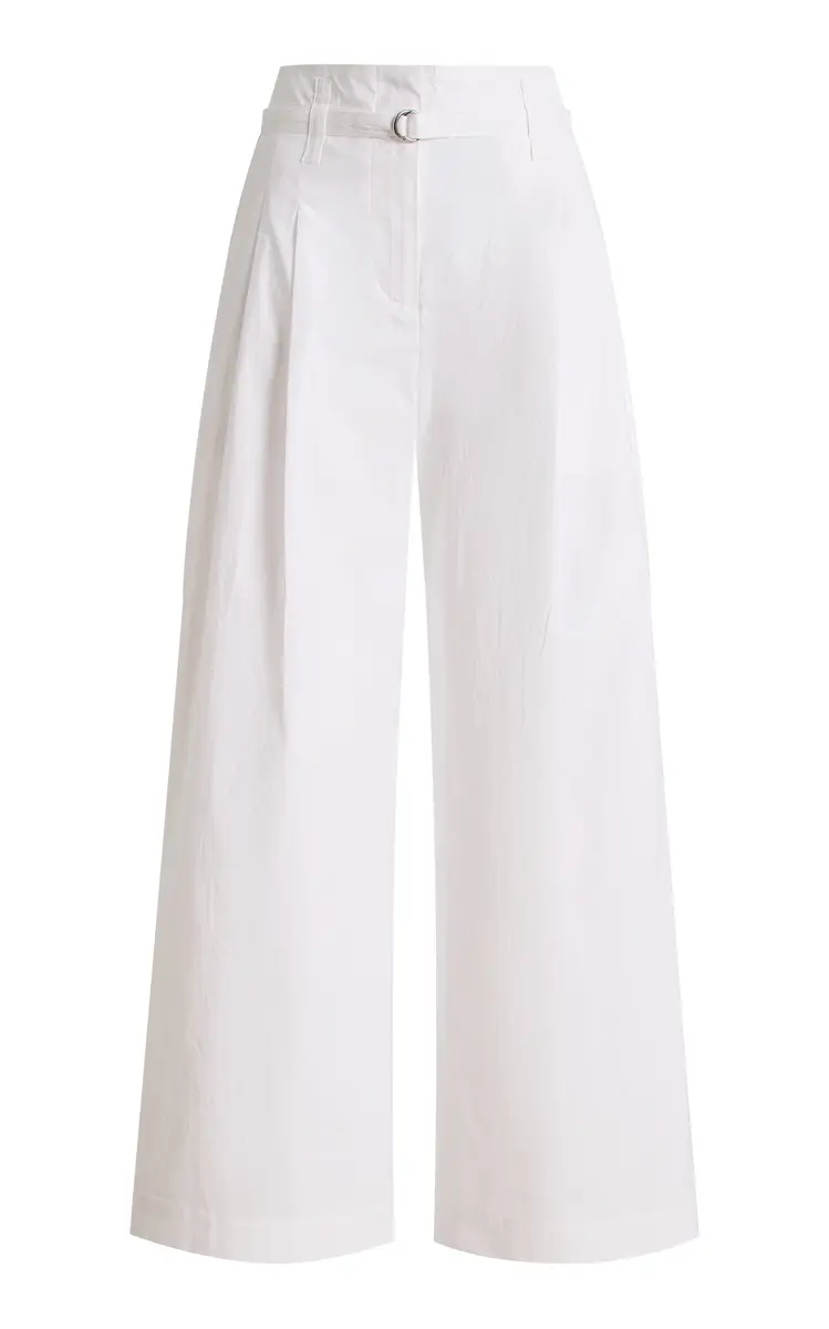 Proenza Schouler White Label Raver Cropped Poplin Wide-Leg Pants | Thumbnail 12 Proenza Schouler White Label Raver Cropped Poplin Wide-Leg Pants | Thumbnail 12