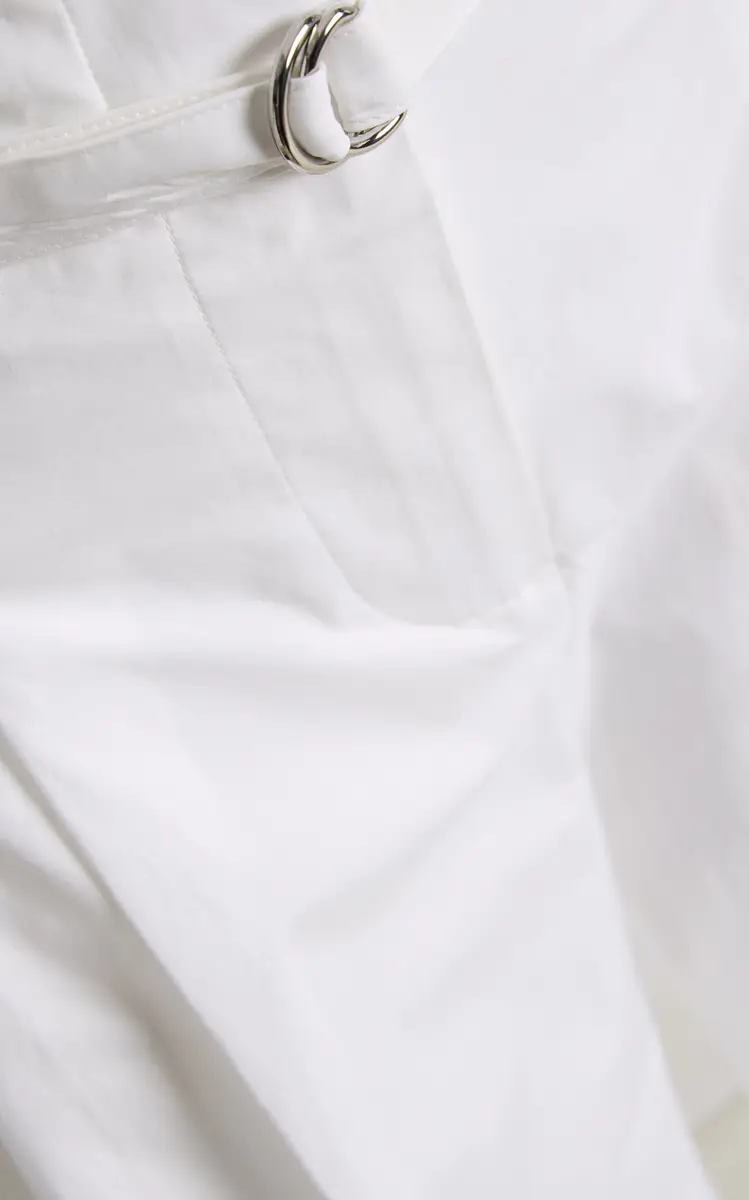 Proenza Schouler White Label Raver Cropped Poplin Wide-Leg Pants | Thumbnail 5 Proenza Schouler White Label Raver Cropped Poplin Wide-Leg Pants | Thumbnail 5