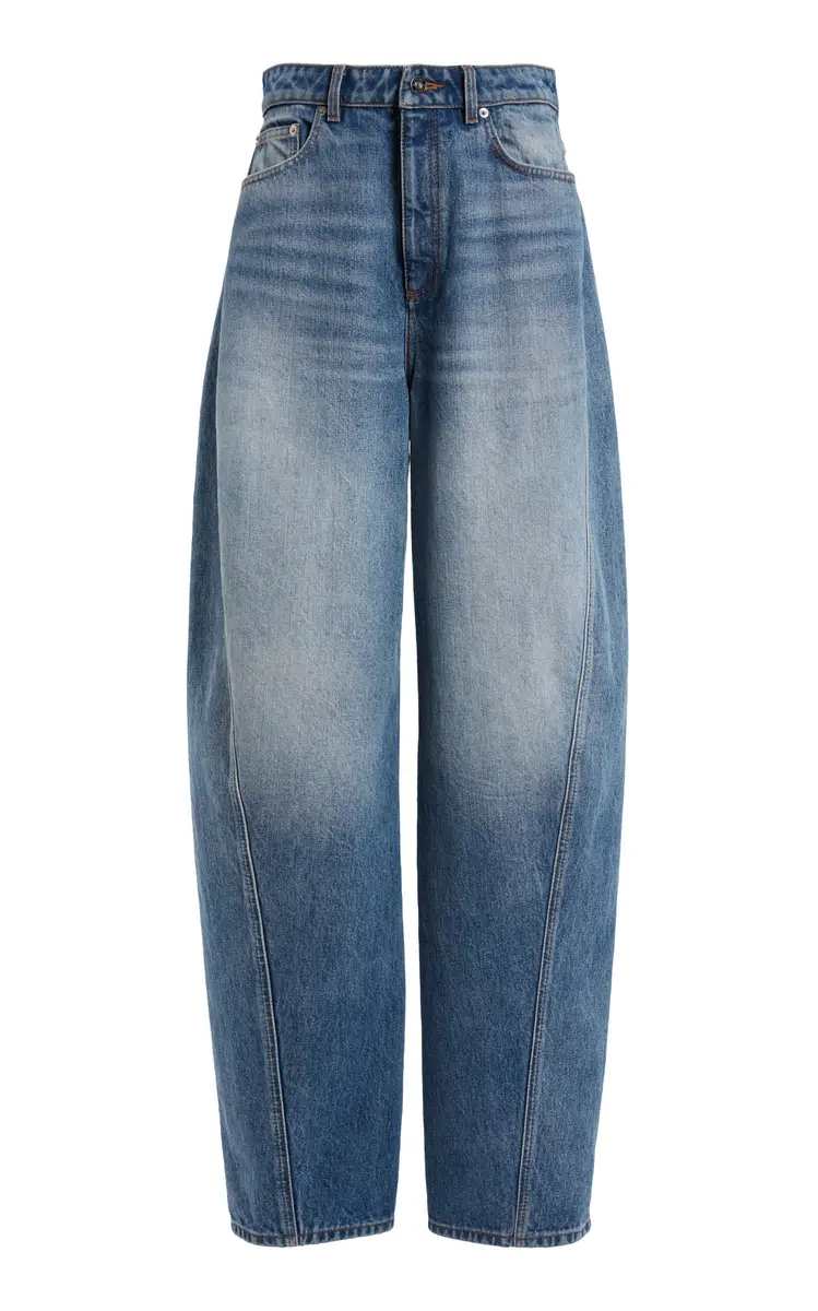 Givenchy Cocoon Rigid Mid-Rise Wide-Leg Jeans | Thumbnail 4 Givenchy Cocoon Rigid Mid-Rise Wide-Leg Jeans | Thumbnail 4