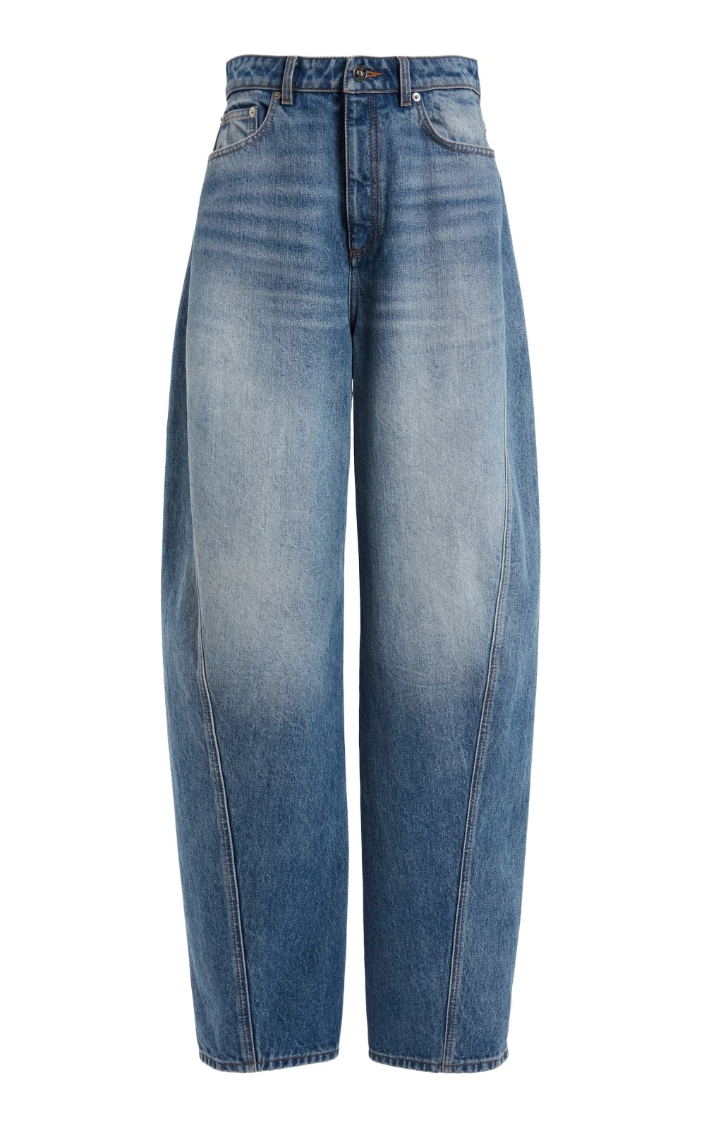 Givenchy Cocoon Rigid Mid-Rise Wide-Leg Jeans