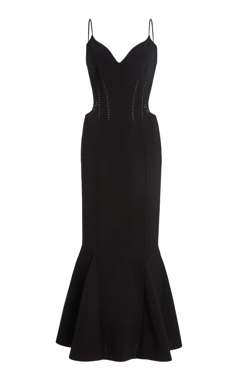 Knitted Ruffled Midi Dress Knitted Ruffled Midi Dress