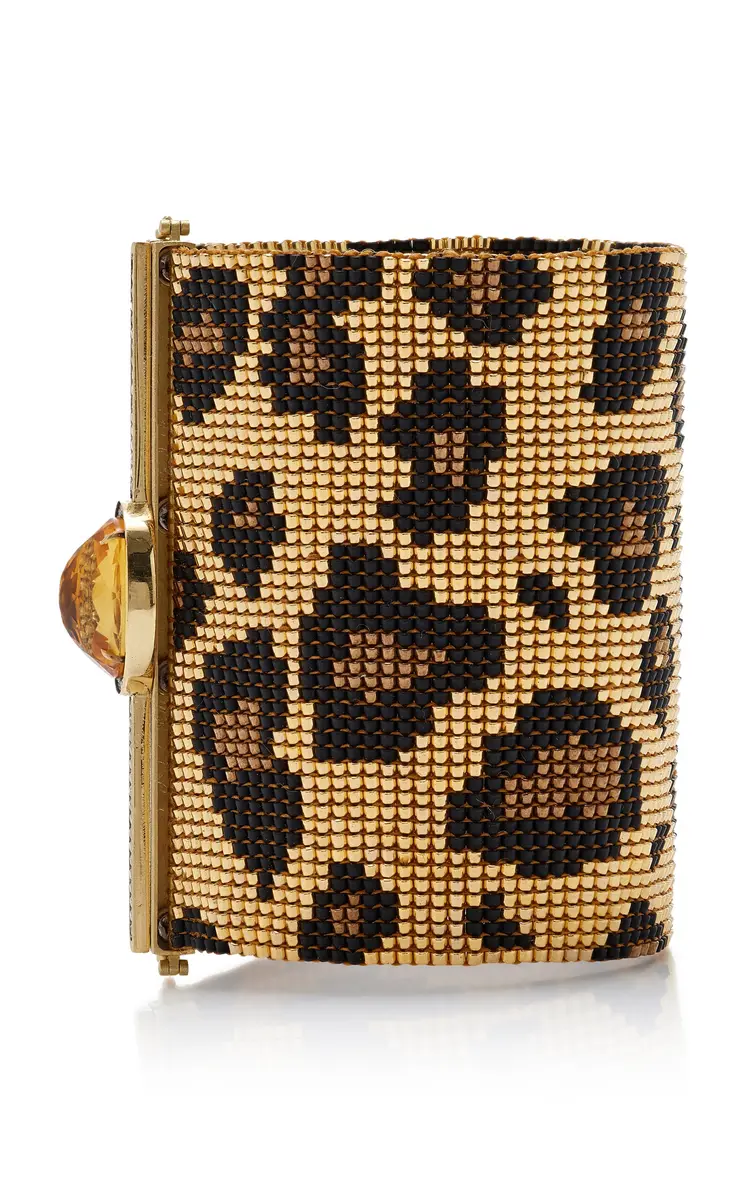 Silvia Furmanovich 18K Yellow Gold Leopard Woven Bead Bracelet | Thumbnail 6