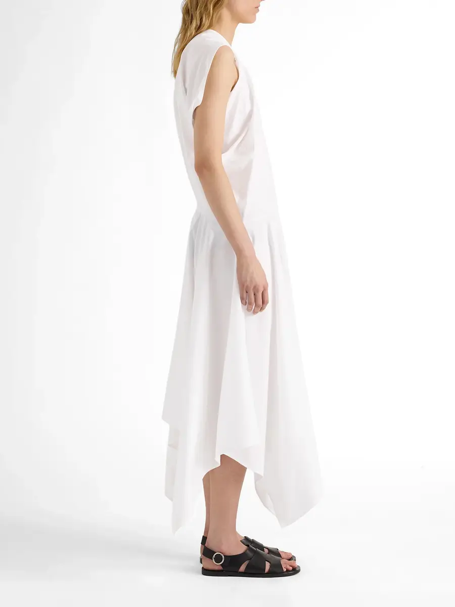 Proenza Schouler Sybella Classic Cotton Shirting Midi Dress | Thumbnail 3