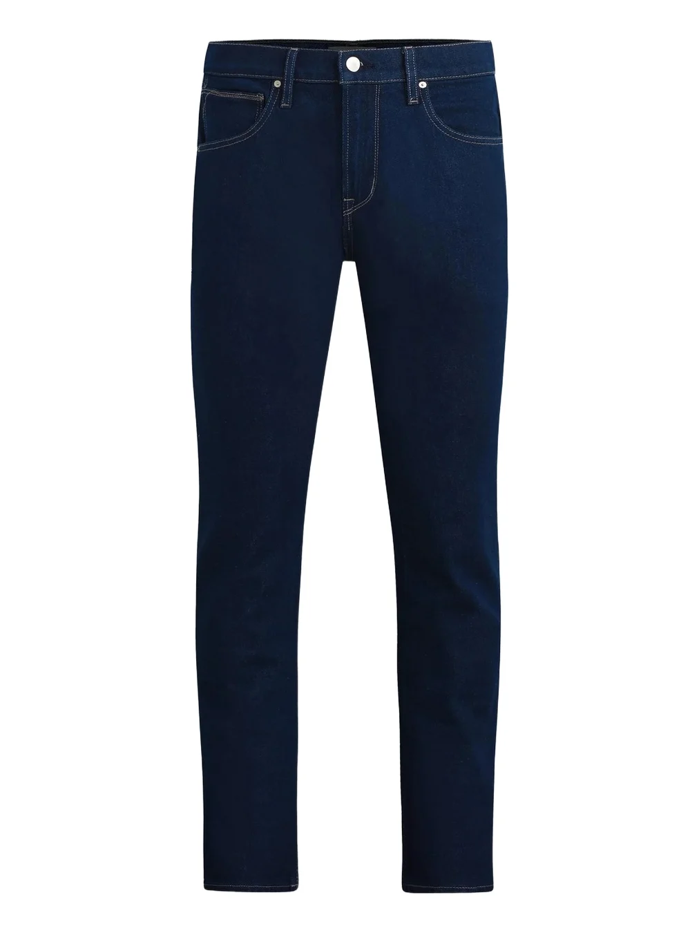 Men's Blake Contrast Topstitched Slim-Straight Jeans