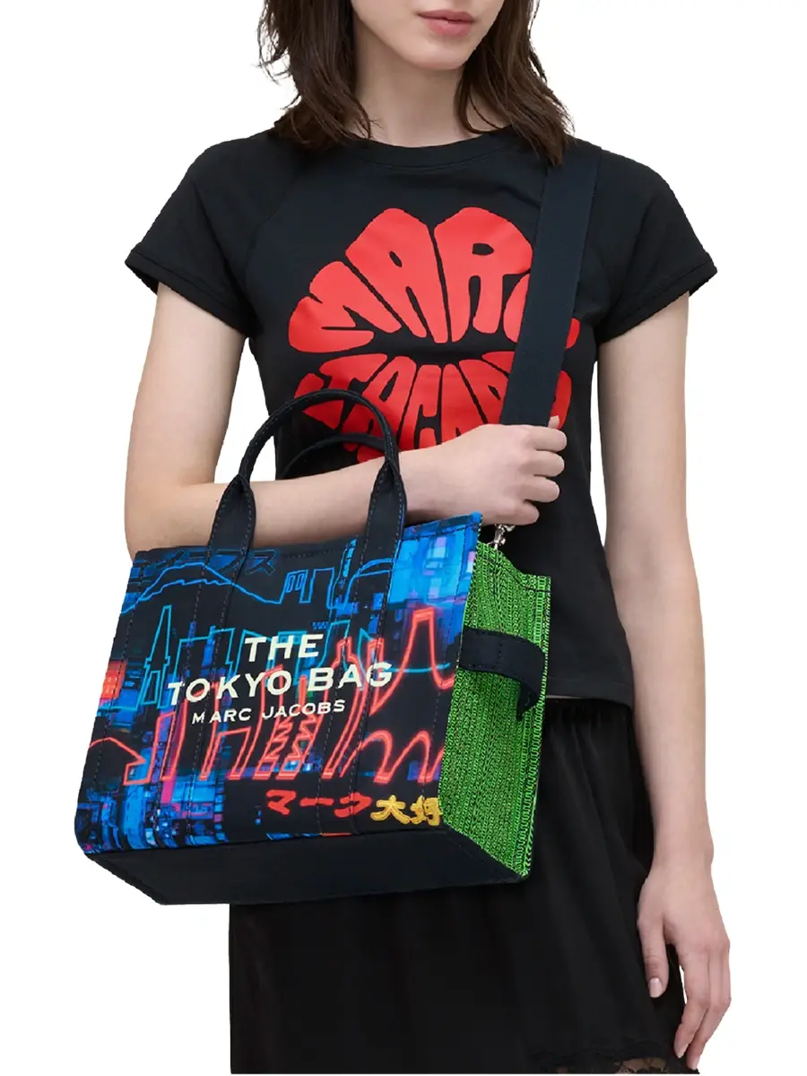 Marc Jacobs Women's The City Medium Printed Tote Bag | Thumbnail 2 Marc Jacobs Women's The City Medium Printed Tote Bag | Thumbnail 2