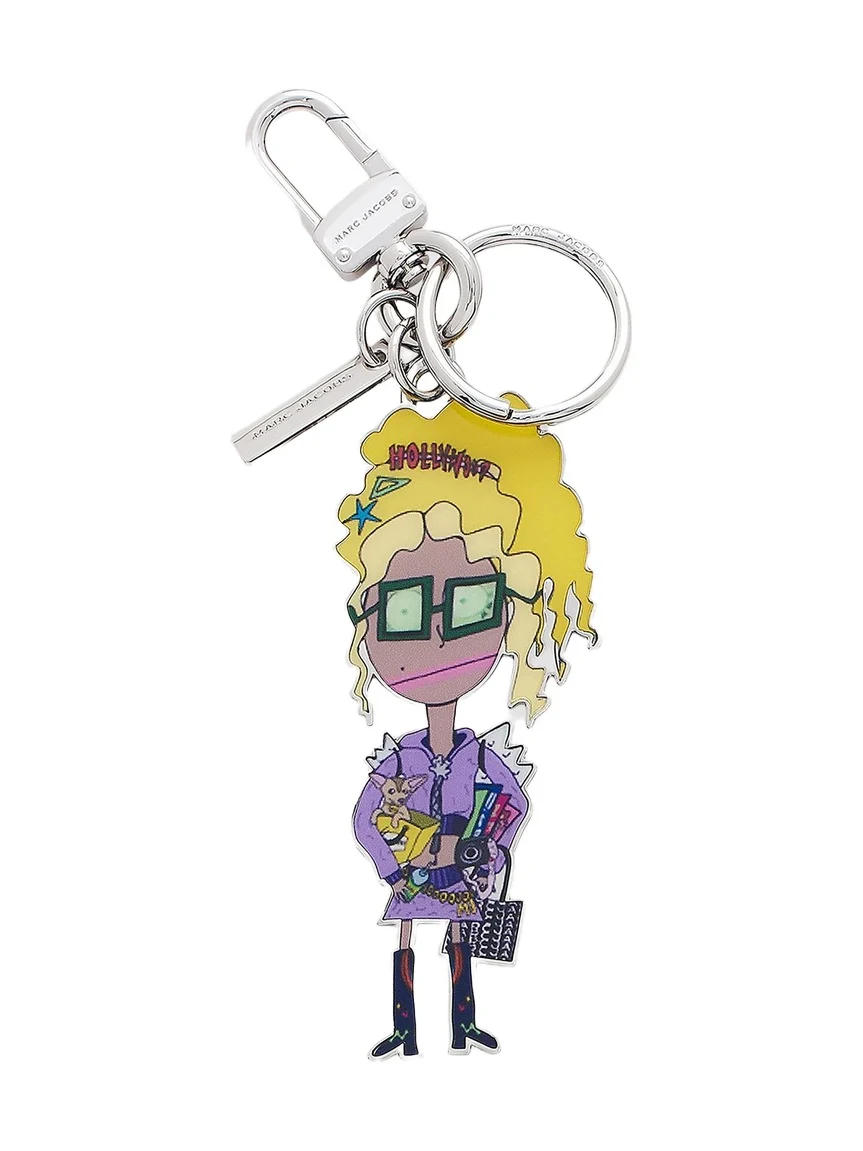 Women's The City Caricature Bag Charm Women's The City Caricature Bag Charm