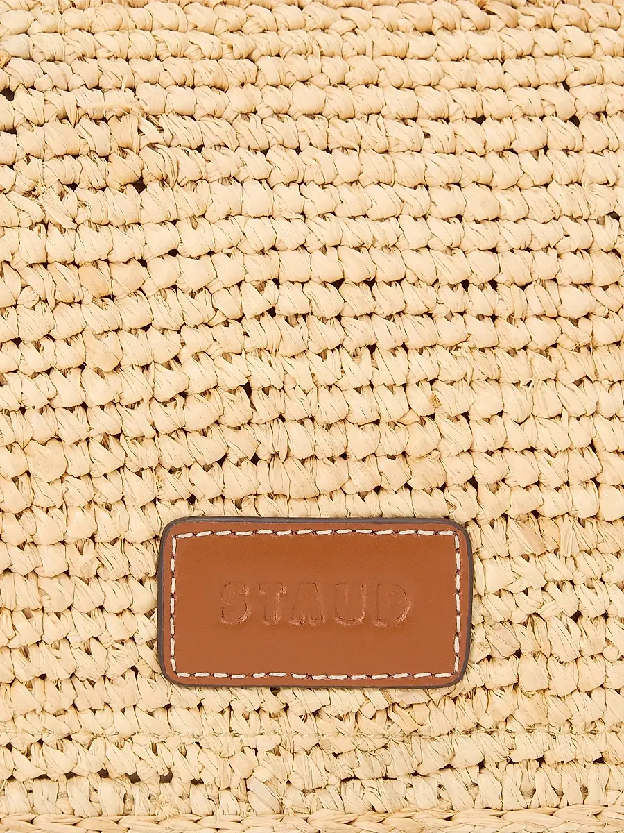 Staud Women's Harlow Medium Raffia Shoulder Bag | Thumbnail 4