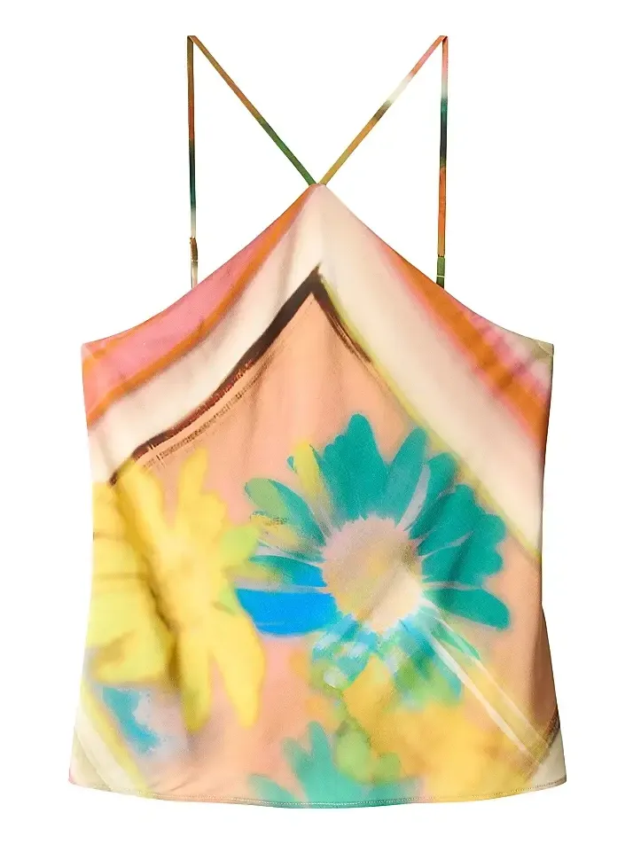 Women's Cubism Halterneck Top Women's Cubism Halterneck Top