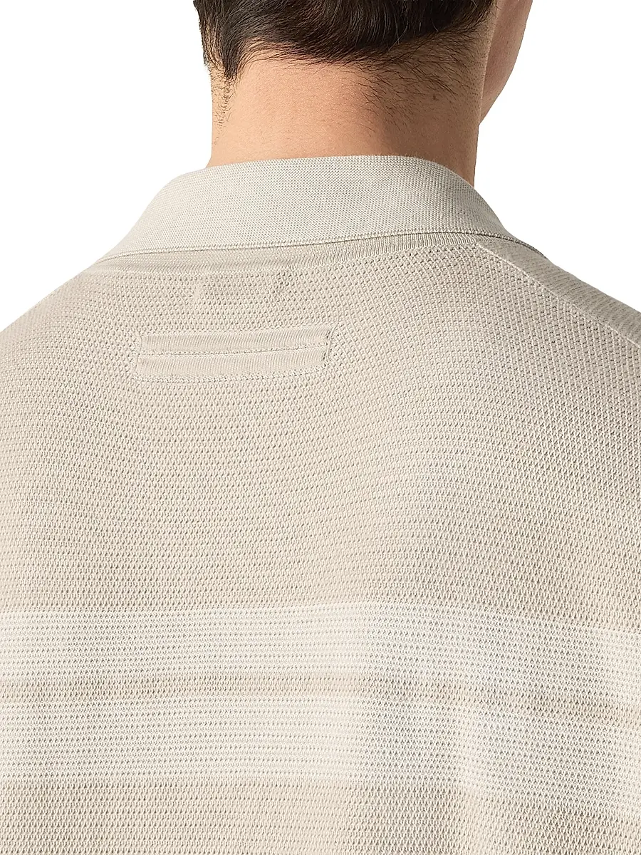 Zegna Men's Cotton and Silk Shirt | Thumbnail 3 Zegna Men's Cotton and Silk Shirt | Thumbnail 3