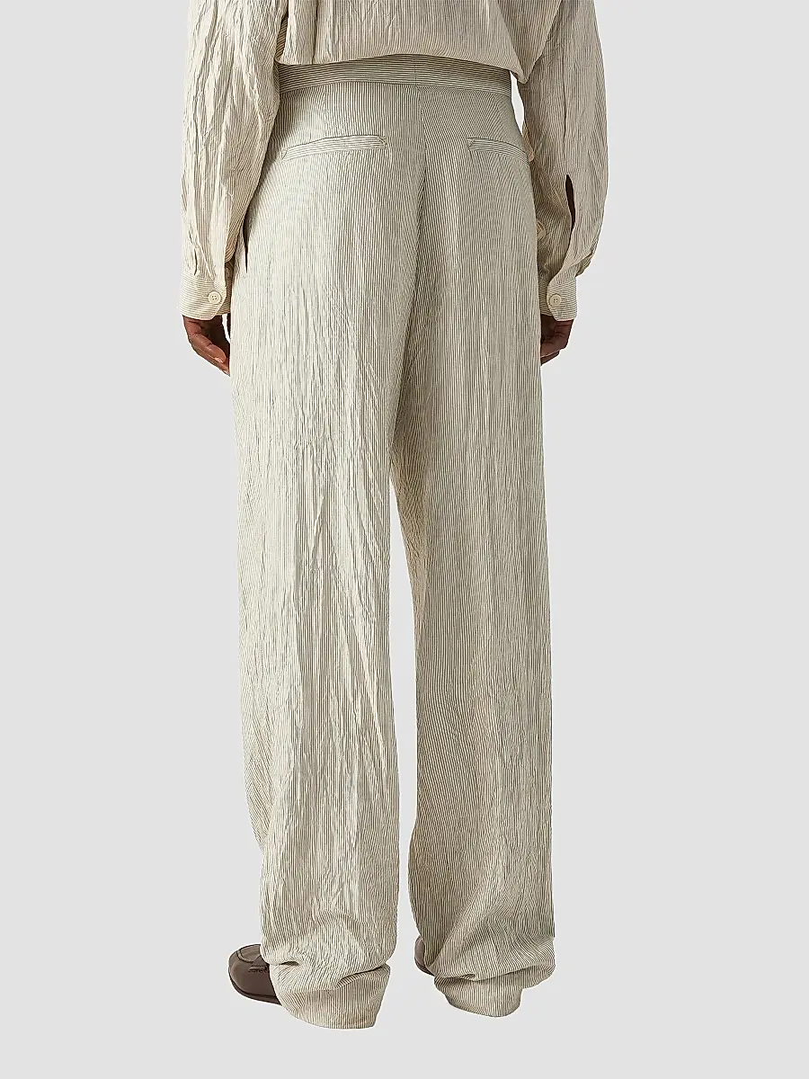 Zegna Men's Silk Pants | Thumbnail 5 Zegna Men's Silk Pants | Thumbnail 5