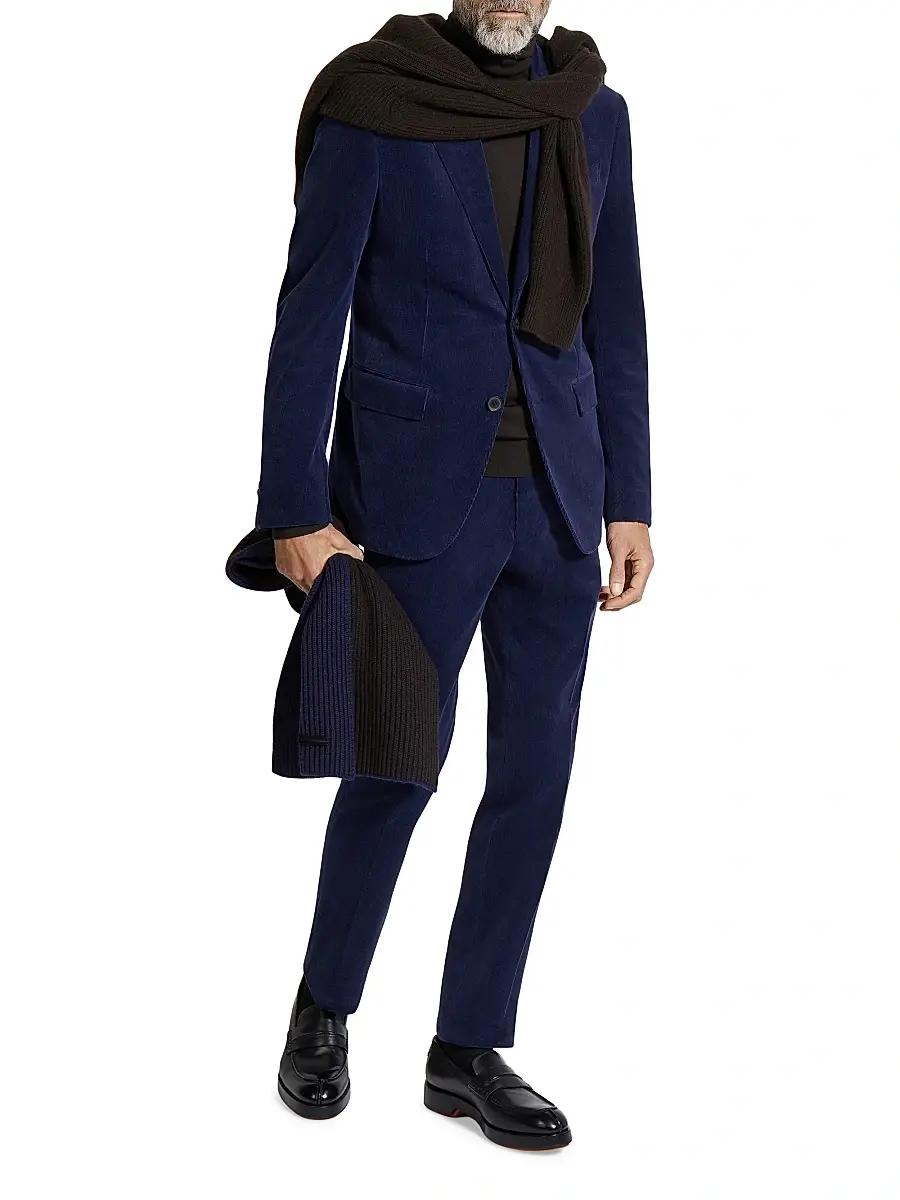Zegna Men's Cashco Pants | Thumbnail 2 Zegna Men's Cashco Pants | Thumbnail 2