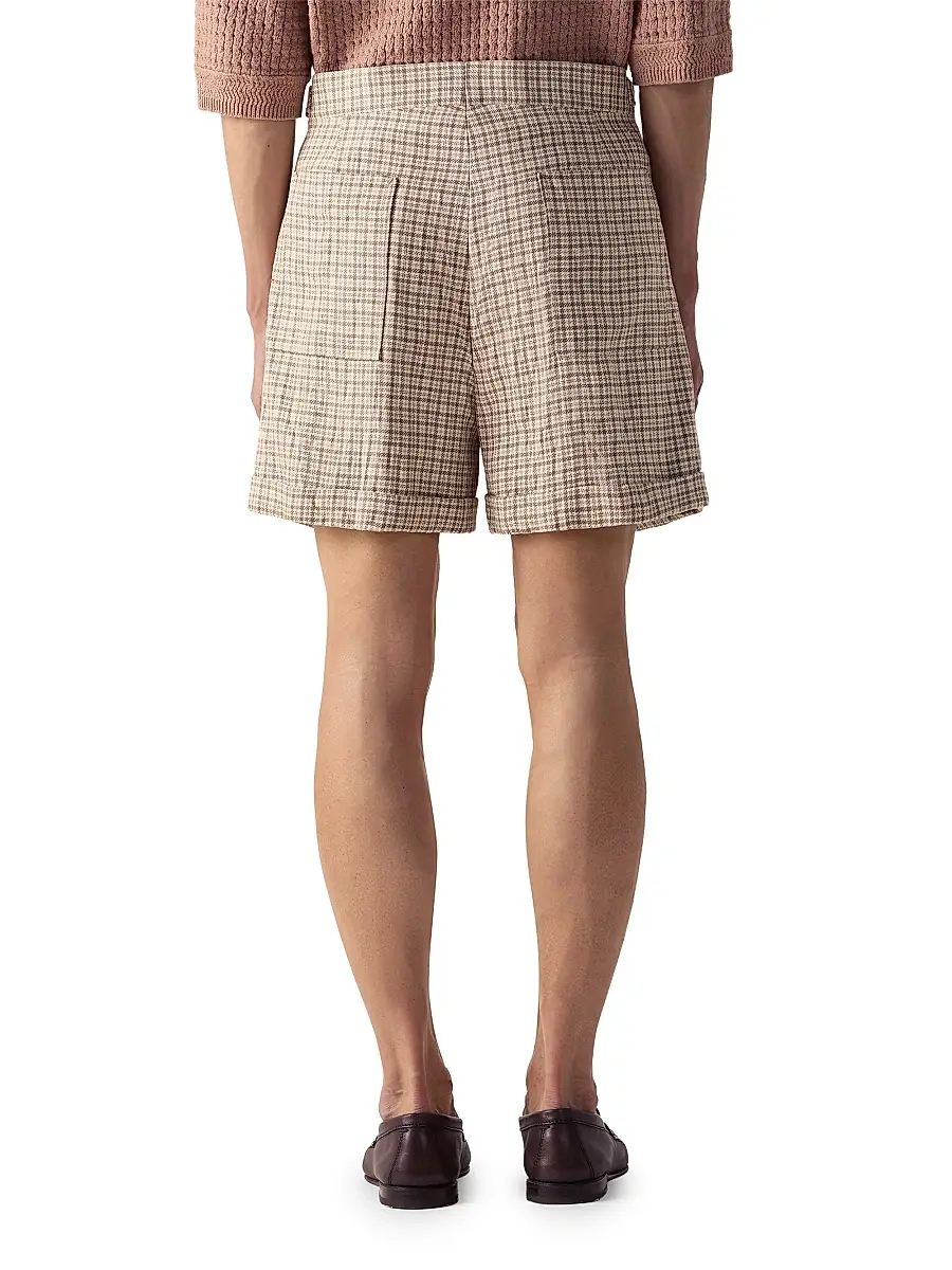 Zegna Men's Silk Shorts | Thumbnail 4 Zegna Men's Silk Shorts | Thumbnail 4