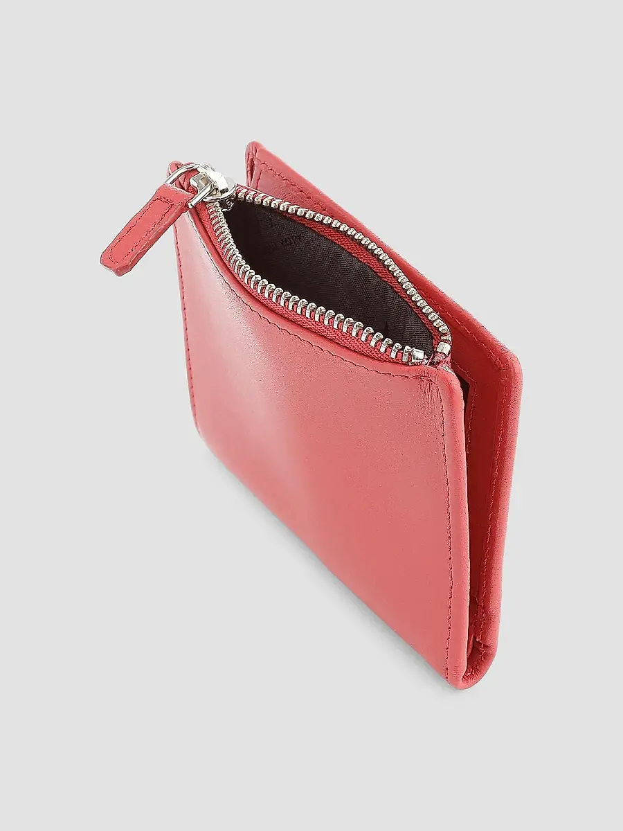Royce New York Women's Compact Leather Wallet | Thumbnail 2 Royce New York Women's Compact Leather Wallet | Thumbnail 2