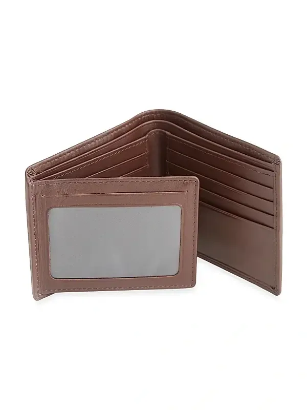 Royce New York Men's RFID Blocking Tri-Fold Wallet