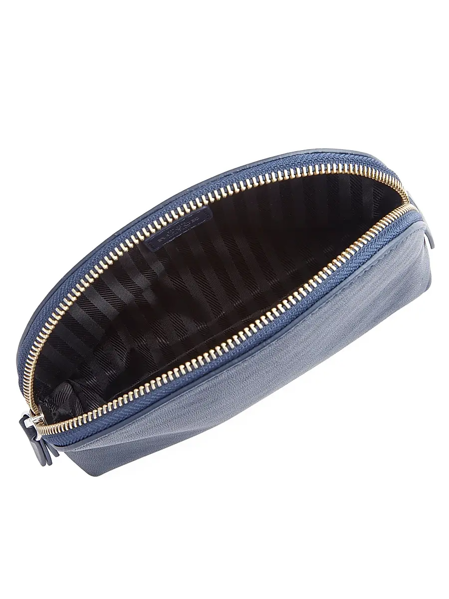 Royce New York Women's Compact Leather Cosmetic Bag | Thumbnail 2 Royce New York Women's Compact Leather Cosmetic Bag | Thumbnail 2
