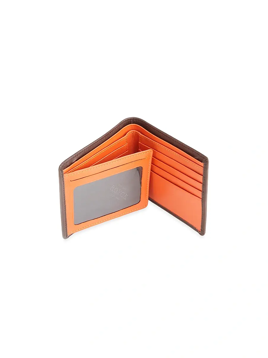 Royce New York Men's RFID Blocking Tri-Fold Wallet | Thumbnail 3 Royce New York Men's RFID Blocking Tri-Fold Wallet | Thumbnail 3
