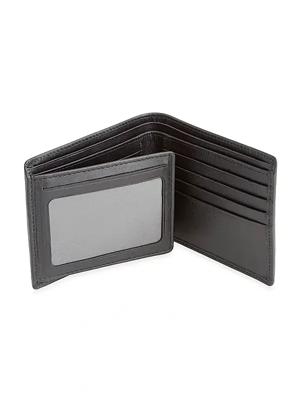 Royce New York Men's RFID Blocking Tri-Fold Wallet