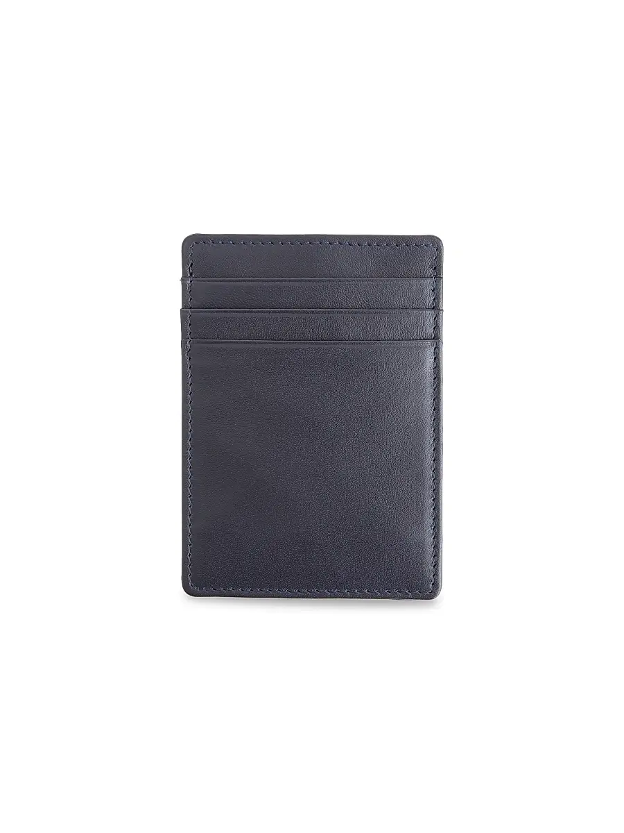 Royce New York Men's Leather Magnetic Money Clip Wallet | Thumbnail 6