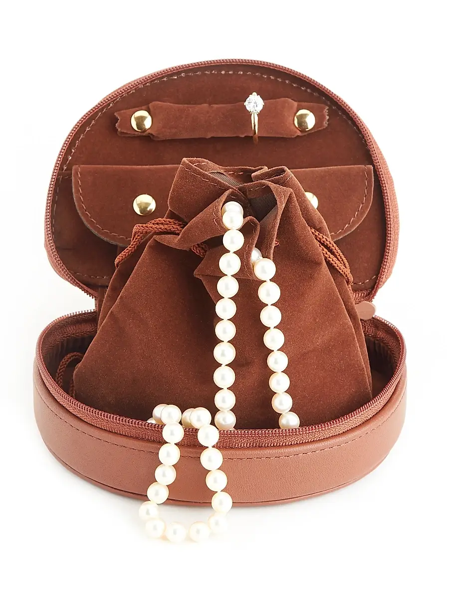 Royce New York Compact Jewelry Case | Thumbnail 4 Royce New York Compact Jewelry Case | Thumbnail 4
