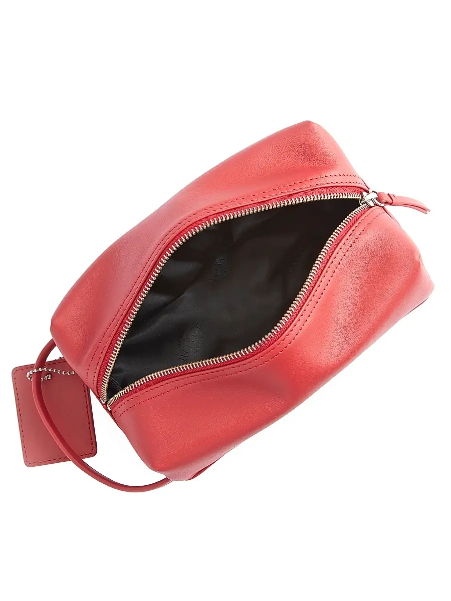 Royce New York Women's Compact Leather Toiletry Bag | Thumbnail 2 Royce New York Women's Compact Leather Toiletry Bag | Thumbnail 2