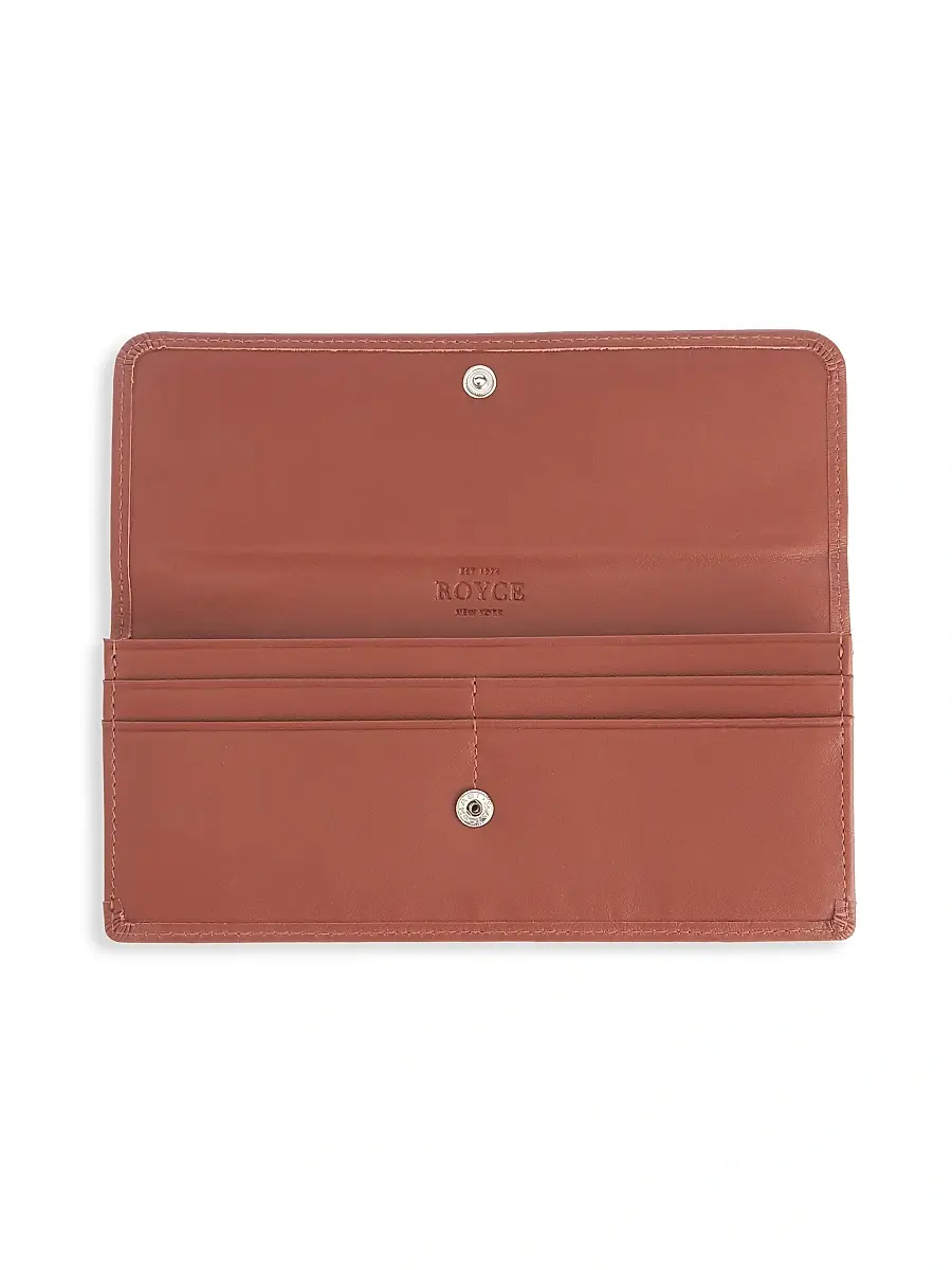 Royce New York Men's RFID-Blocking Leather Clutch Wallet | Thumbnail 2