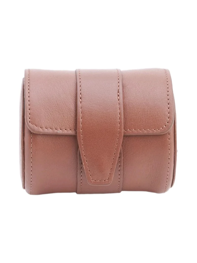 Women's Single Leather Travel Watch Roll Women's Single Leather Travel Watch Roll