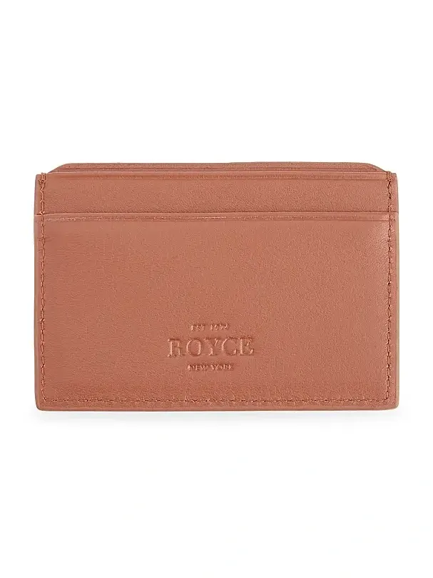 Women's RFID-Blocking Leather Card Case Women's RFID-Blocking Leather Card Case