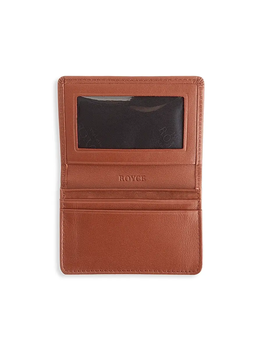 Royce New York Men's Leather Business Card Holder | Thumbnail 3 Royce New York Men's Leather Business Card Holder | Thumbnail 3