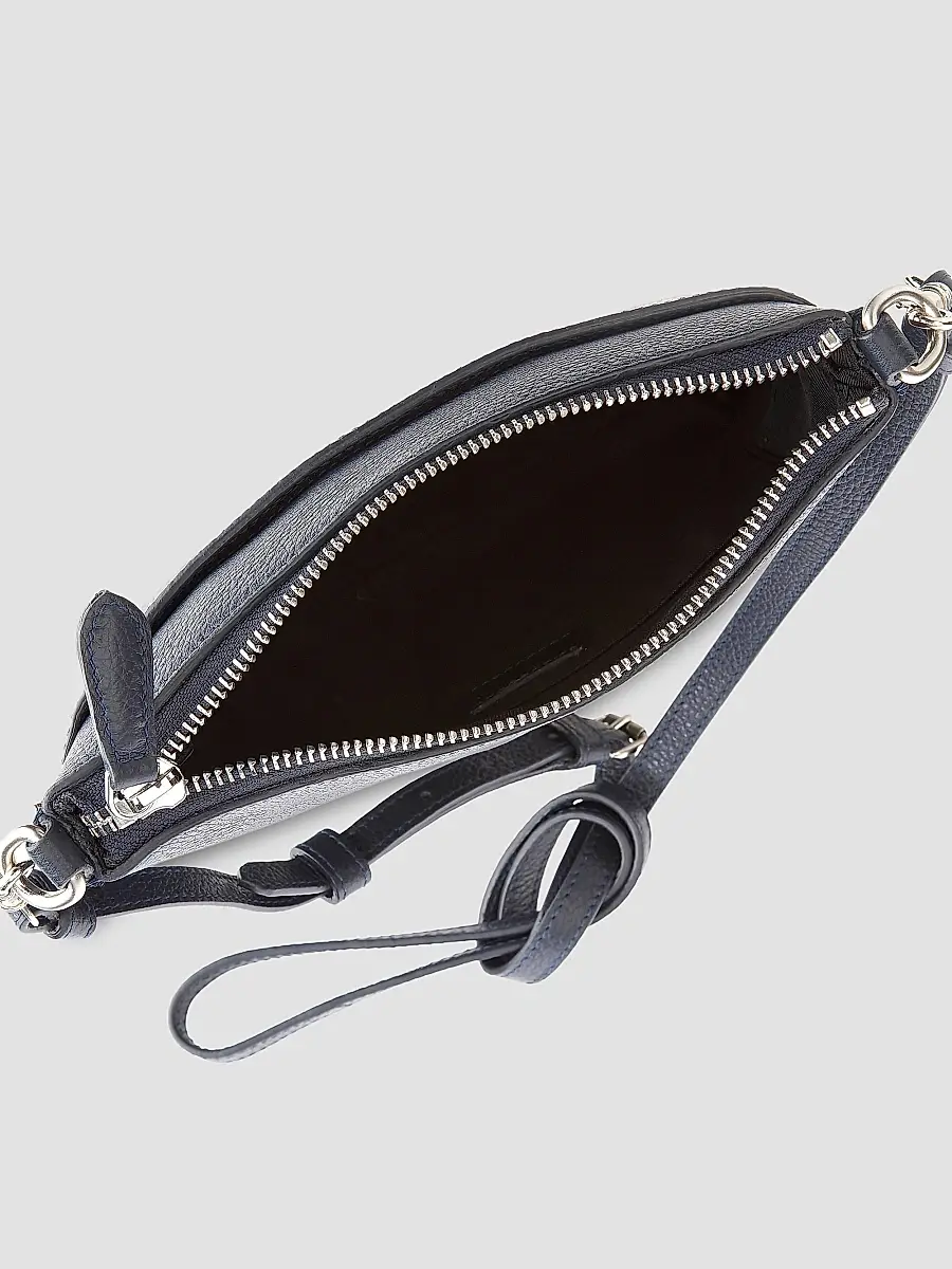 Royce New York Women's Pebble Grain Crossbody Bag | Thumbnail 2 Royce New York Women's Pebble Grain Crossbody Bag | Thumbnail 2