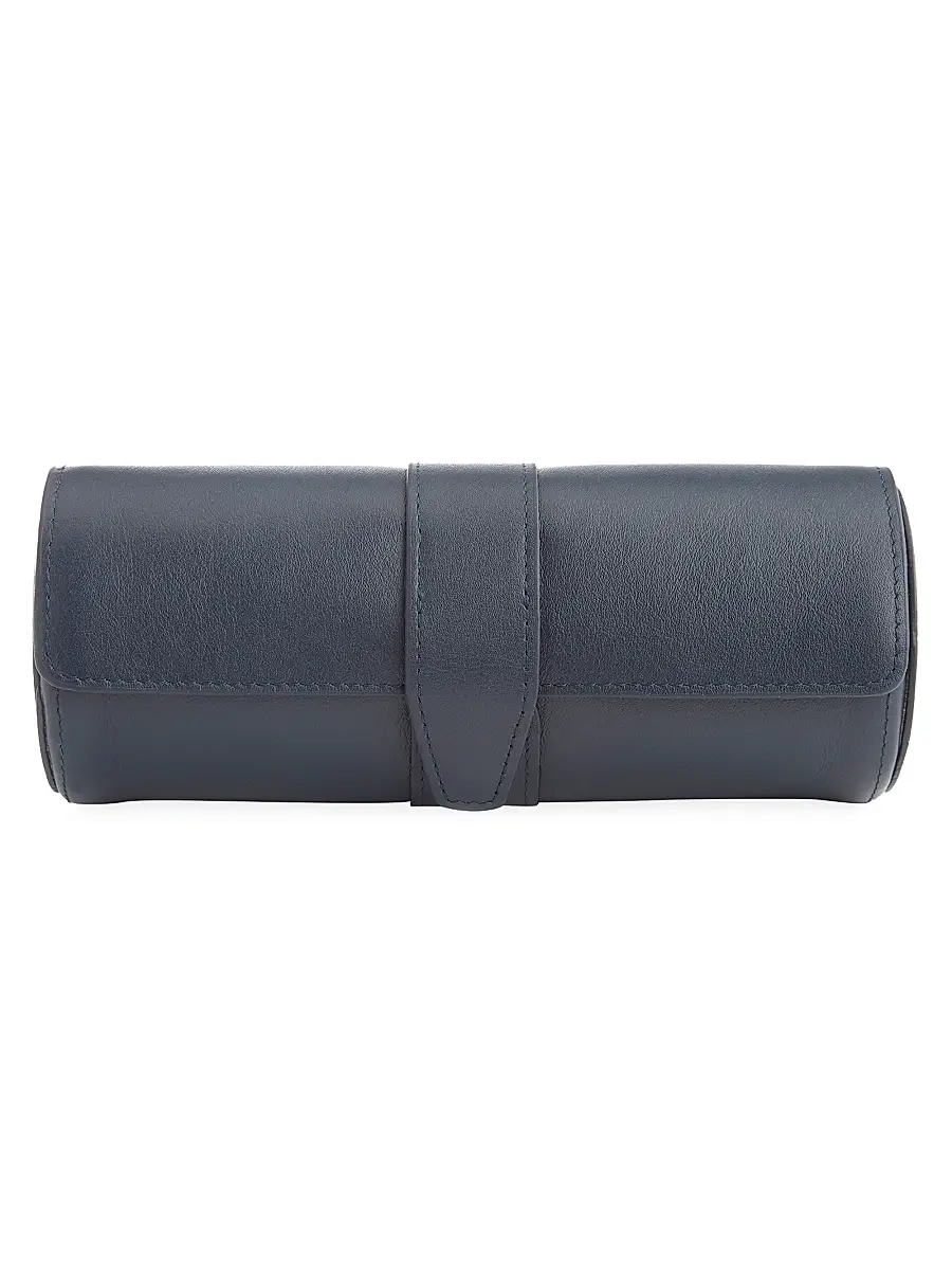 Royce New York Women's Leather Travel Watch Roll | Image 1 Royce New York Women's Leather Travel Watch Roll | Image 1